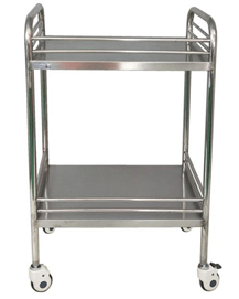 SST003 Hospital Medical Stainless Steel Trolley Cart