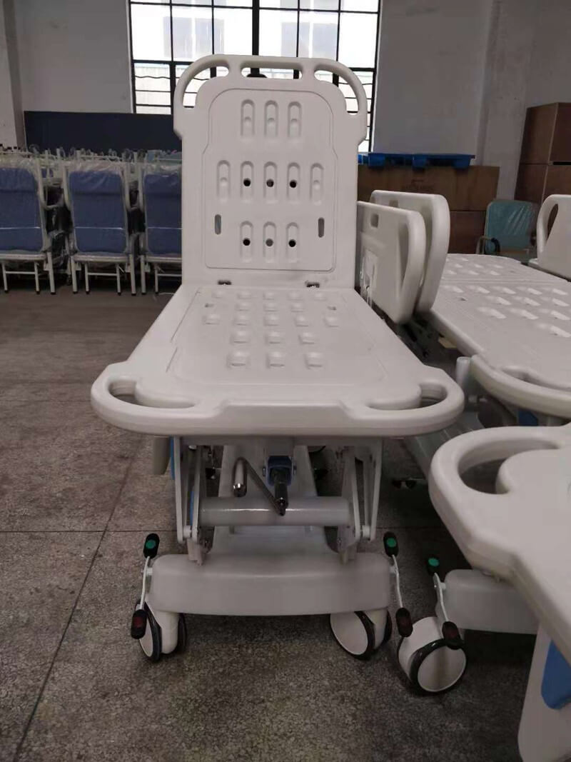 ST002 Medical Manual Hospital Patient Stretcher Trolley 