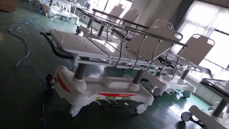 ST005 Hydraulic Emergency Stretcher Patient Transfer Trolley
