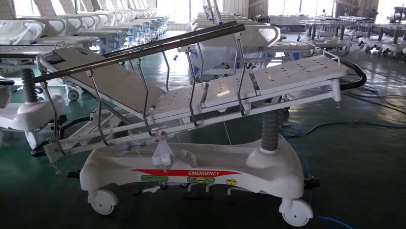 ST005 Hydraulic Emergency Stretcher Patient Transfer Trolley
