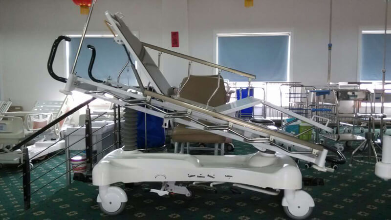 ST005 Hydraulic Emergency Stretcher Patient Transfer Trolley