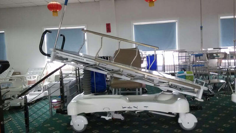 ST005 Hydraulic Emergency Stretcher Patient Transfer Trolley