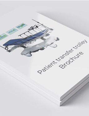 Patient transfer trolley