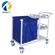 WT001 Metal Material Medical Waste Linen Trolley