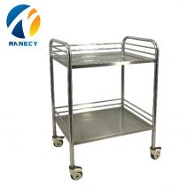SST003 Hospital Medical Stainless Steel Trolley Cart