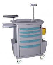 ET011 Emergency Hospital Medication  Crash Cart Trolley 