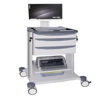 WNT022 Hospital Equipment Medical Laptop Trolley Cart 