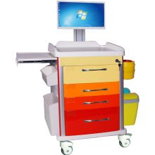 WNT025 Hospital Equipment Medical Nursing Medication Trolley