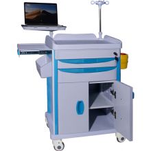 WNT030 Hospital Equipment Medical Patient Laptop Trolley Cart