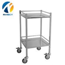 SST009 Medical Equipment Hospital Stainless Steel Trolley Cart