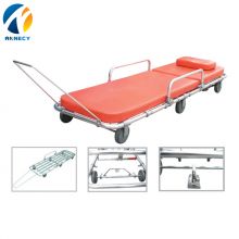 AS014 Folding Emergency Ambulance Gurney Stretcher Trolley