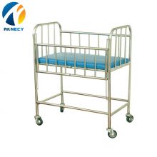BB001 Steel Hospital New Born Portable Baby Bed Crib Cot 