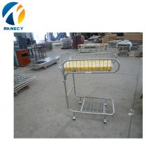BB012 Steel Structure Born Baby Crib Bed Cot For Hospital