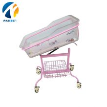 BB013 Steel Structure Born Baby Crib Bed Cot For Hospital