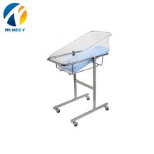 BB017 Steel Structure Born Baby Crib Bed Cot For Hospital