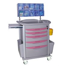 AT014 Hospital Patient Anethesia Drug Trolley Cart