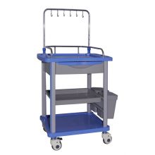 IT002 Infusion Treatment Nurse Trolley With Wheels