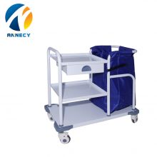 WT003 Medical Rubbish Carts Hospital Waste Trolley