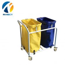 WT006 SS Material Base Hospital Laundry Trolley