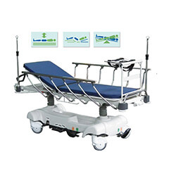 Patient transfer trolley