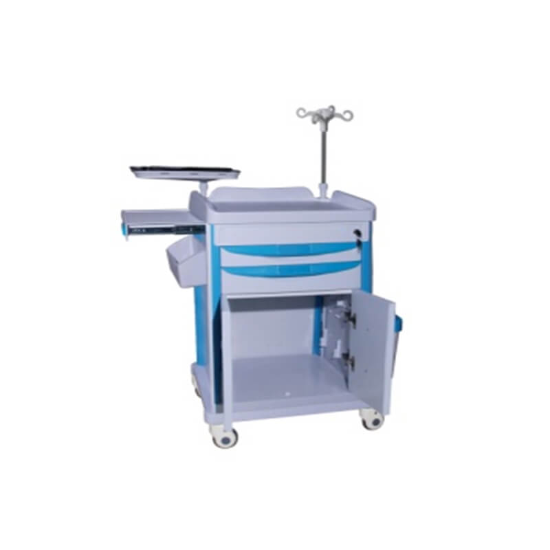 ET027 medical nursing crash hospital mobile medical cart 