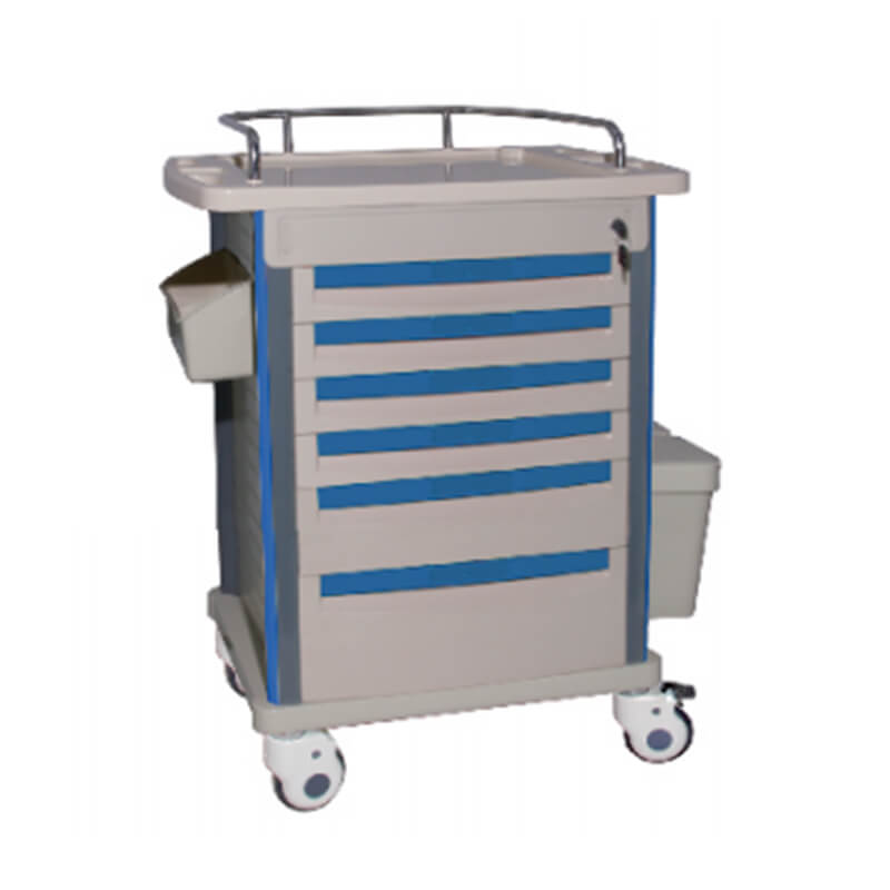 MT017 Hospital Equipment Medication Medicione Trolley