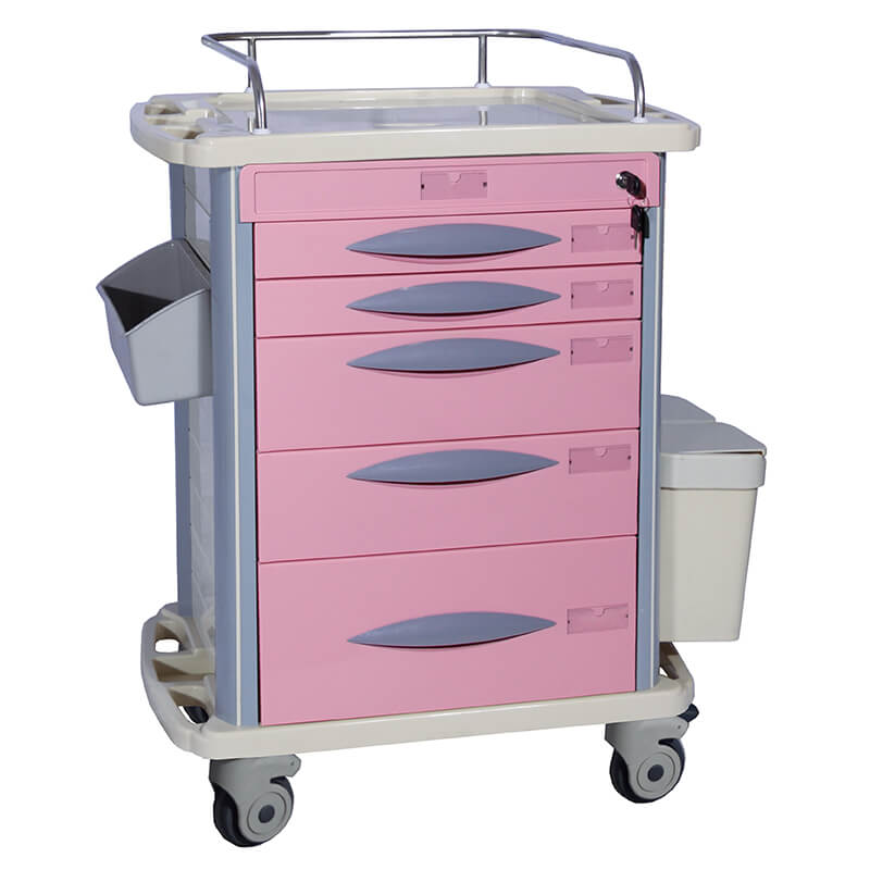 MT021 Hospital Medical Medicine Crash Cart Price