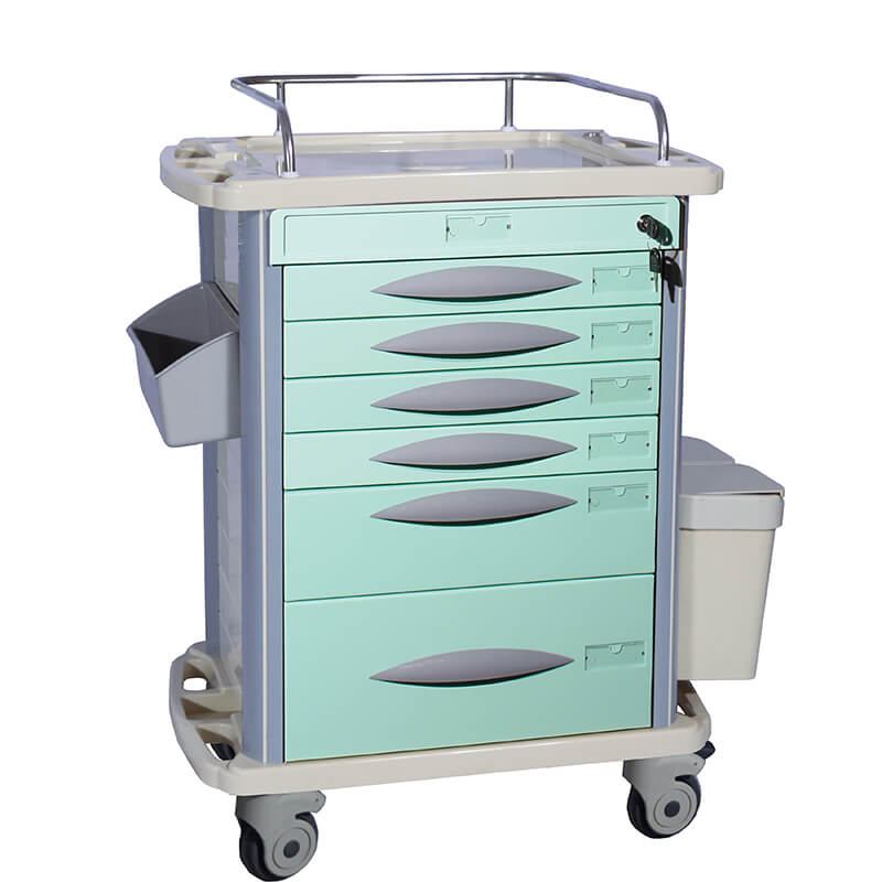 MT021 Hospital Medical Medicine Crash Cart Price