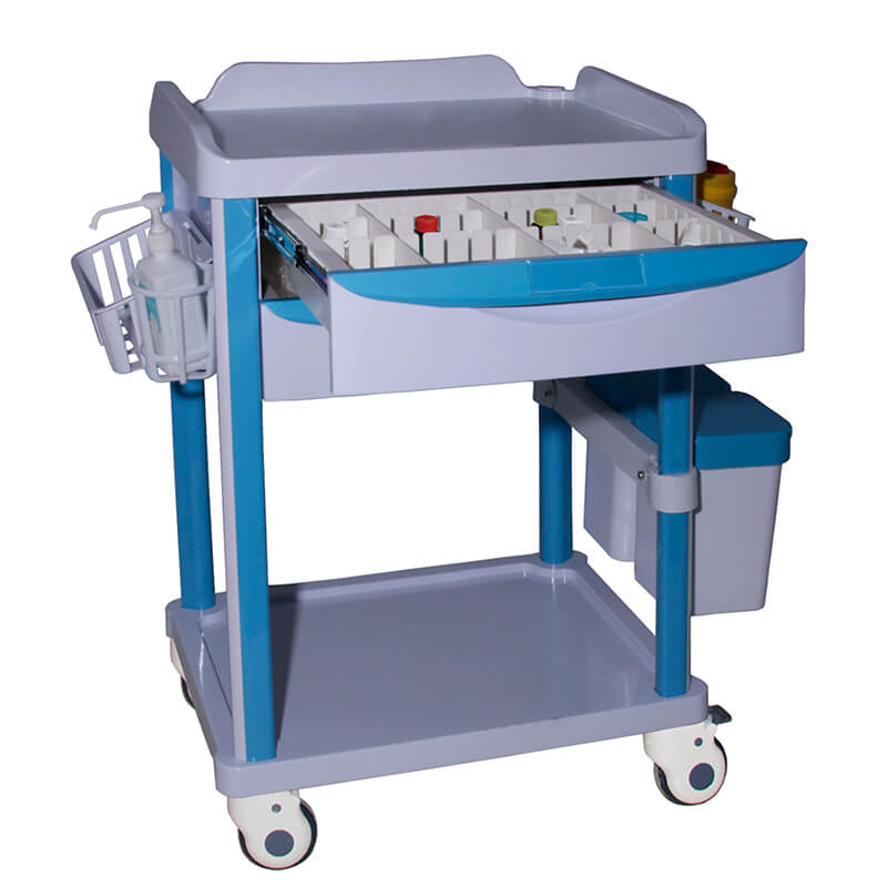 CT020 Medication Clinical Hospital Nursing  Dressing Trolley 