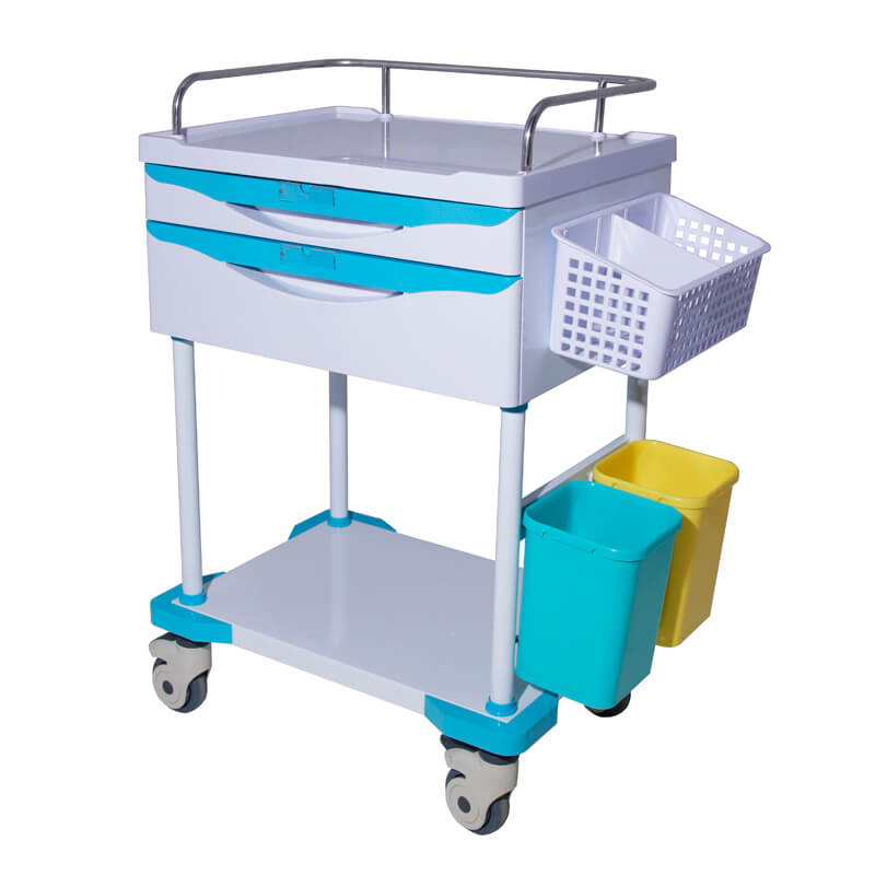 CT033 Medication Clinical Hospital Medicine Trolley Cart