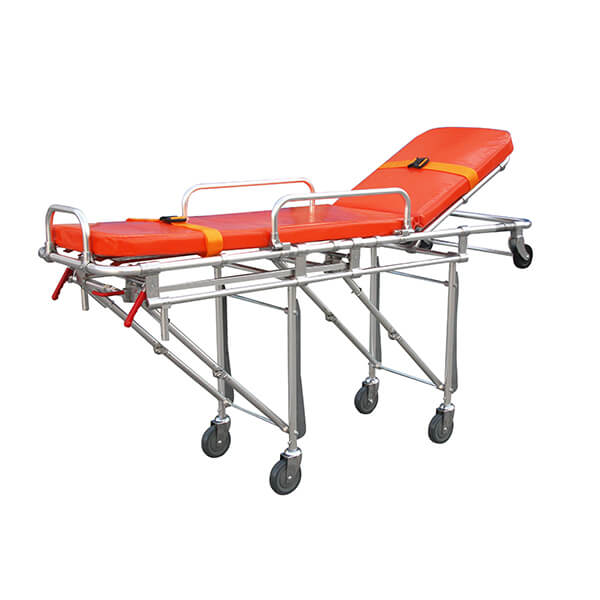AS002 Emergency Ambulance Gurney Stretcher Trolley Cot 