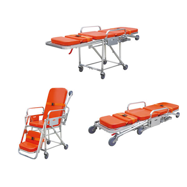 AS006 Emergency Ambulance Gurney Stretcher Trolley Cot