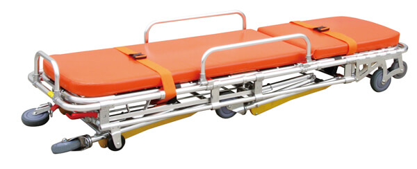 AS010 Folding Emergency Ambulance Gurney Stretcher Trolley 