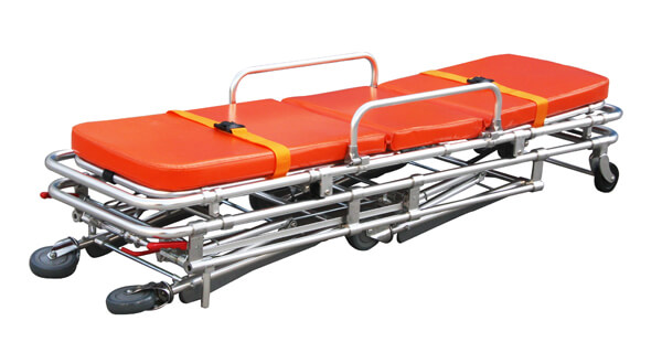AS011 Folding Emergency Ambulance Gurney Stretcher Trolley