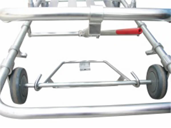 AS014 Folding Emergency Ambulance Gurney Stretcher Trolley