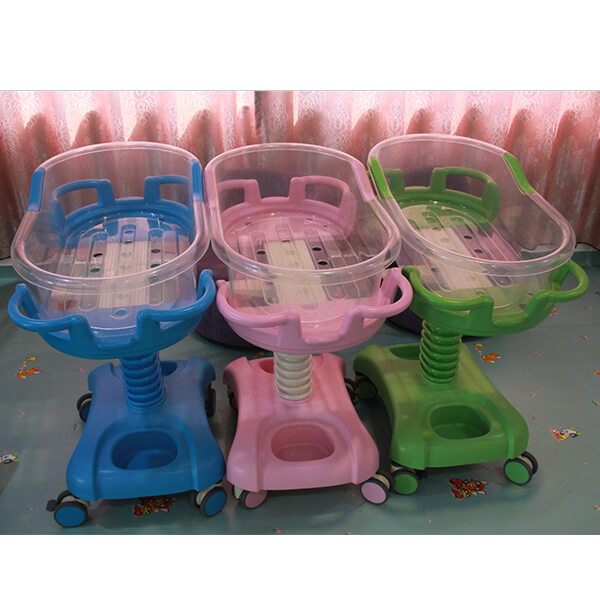 BB006 ABS Baby Portable Hospital Bed Crib Cot 