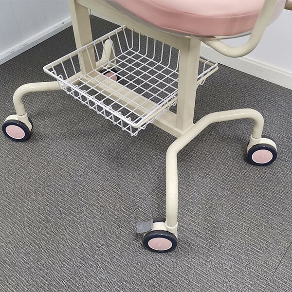BB018 Steel Structure Born Baby Crib Bed Cot For Hospital