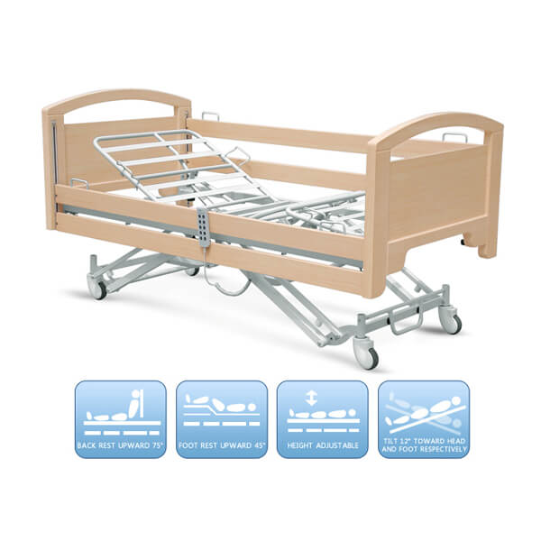 ENB007 Nursing Homecare  Medical Beds For Old People