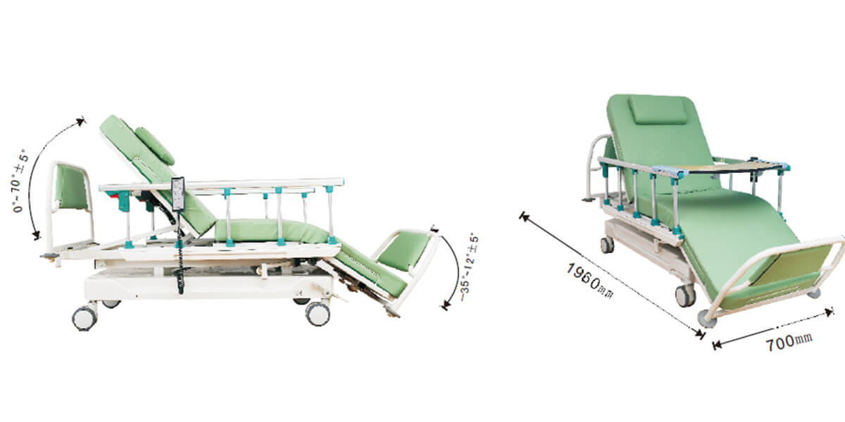 BDC006 Recliner Dialysis Chair Electric Hospital