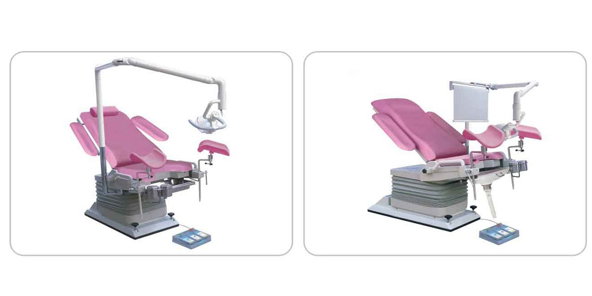 GEB007 Gynecological Obgyn Obstetric Gyn Table Bed 