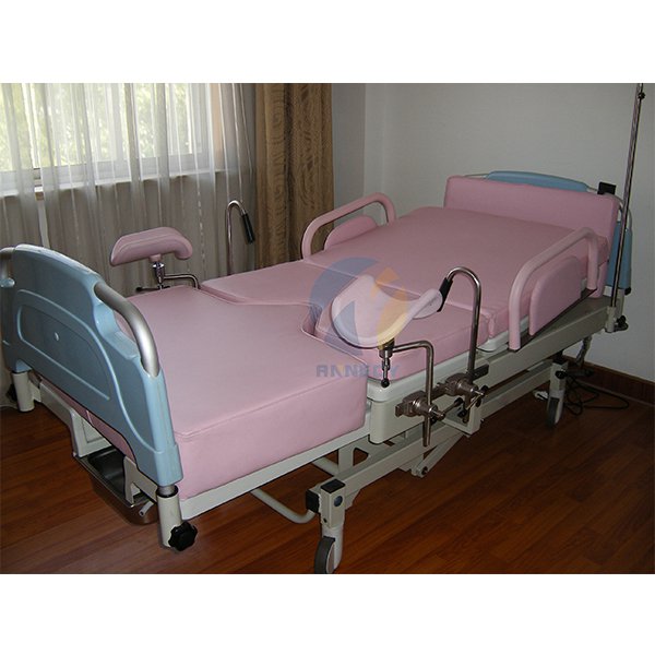 DB006 Cheap Manual Medical Delivery Bed Table
