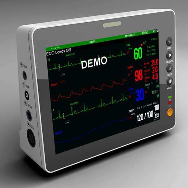8000C+ Multipara Bedside Patient Health Monitor 