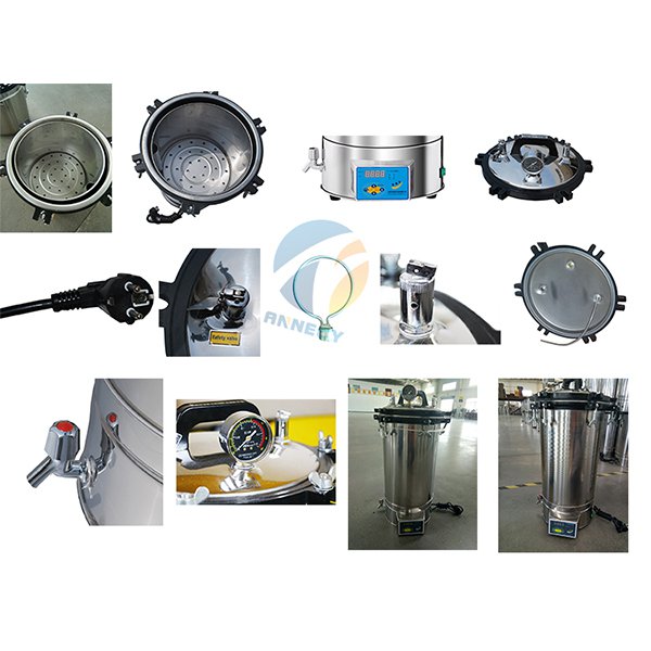 280Digital Types Of Steam Autoclave Sterilizer Machine