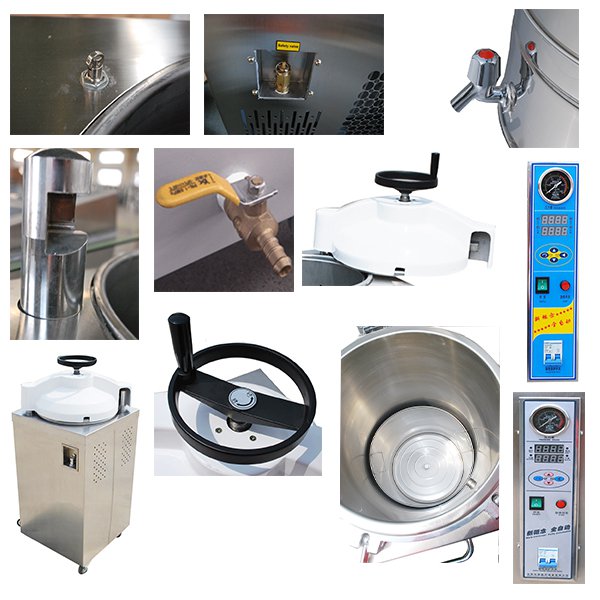 B Hand Wheel&digital Autoclave Sterilization Machine Price 
