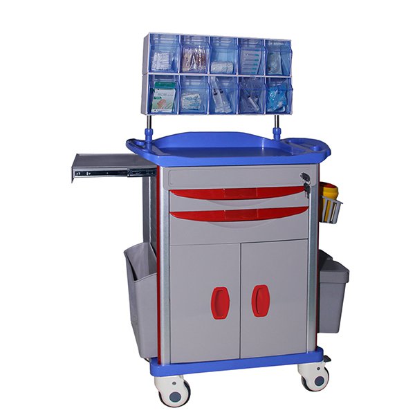 AT009 Factory Plastic Anethesia Drug Trolley Cart