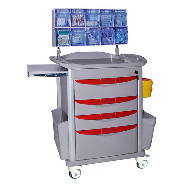 AT009 Factory Plastic Anethesia Drug Trolley Cart