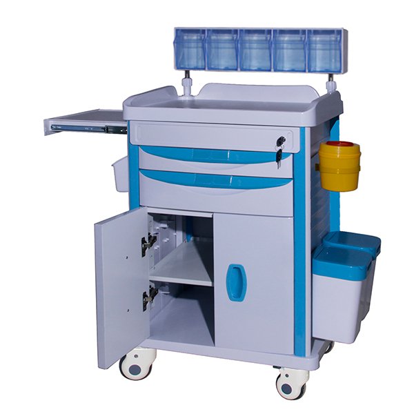 AT021 Instrument Medical Anethesia Drug Trolley Cart