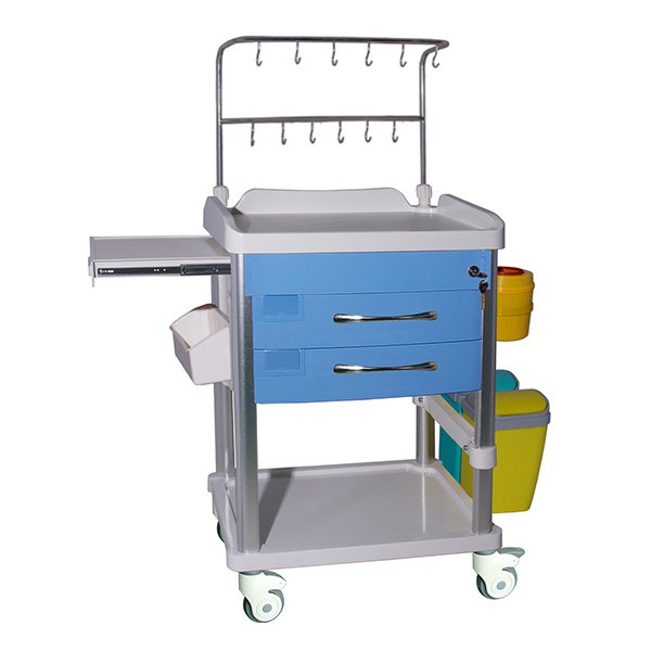 IT010 Hospital Medcial Infusion Trolley With Drawer
