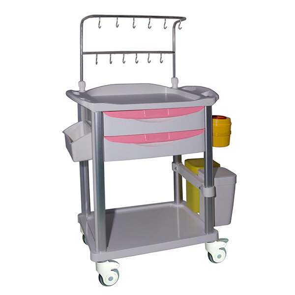 IT013 Hospital Medcial Infusion Trolley With Drawer