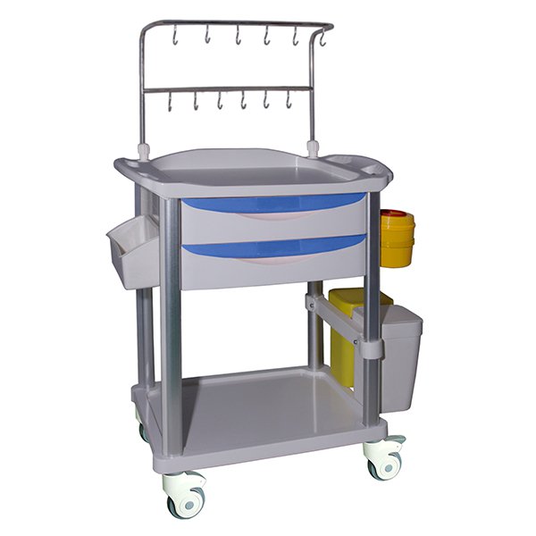 IT013 Hospital Medcial Infusion Trolley With Drawer